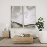 Sandy Waves I by Mercana Studio a Hand Embelished Textured Canvas
