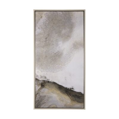 Sandy Waves I by Mercana Studio a Hand Embelished Textured Canvas