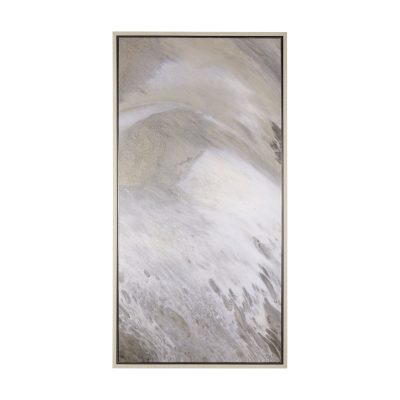 Sandy Waves IV by Mercana Studio a Hand Embelished Textured Canvas
