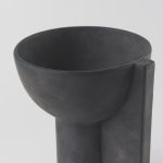 Sariah 9.1L x 8.3W x 10.8H Black Ceramic Vase