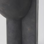 Sariah 9.1L x 8.3W x 10.8H Black Ceramic Vase