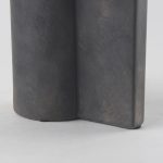 Sariah 9.1L x 8.3W x 10.8H Black Ceramic Vase