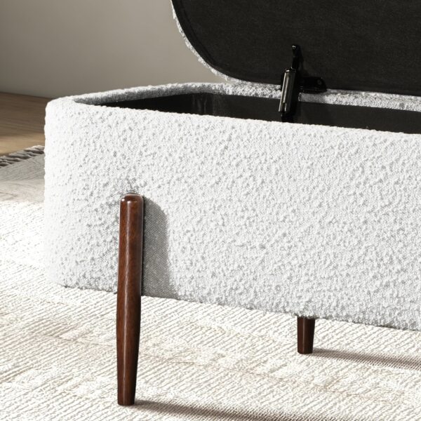SarnaIvoryBoucleStorageBench 4