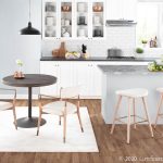 Savannah Contemporary Cream and White Dining Chairs (Set of 2) 20 Savannah Contemporary Cream and White Dining Chairs (Set of 2)