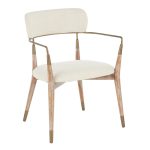 Savannah Contemporary Cream and White Dining Chairs (Set of 2) 27 Savannah Contemporary Cream and White Dining Chairs (Set of 2)