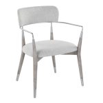 Savannah Contemporary Grey Wood and Fabric Chairs (Set of 2) (Set of 2)