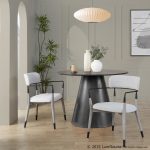 Savannah Contemporary Grey Wood and Fabric Chairs with Metal Accents (Set of 2) (Set of 2) 13 Savannah Contemporary Grey Wood and Fabric Chairs with Metal Accents (Set of 2) (Set of 2)