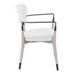 Savannah Contemporary Grey Wood and Fabric Chairs with Metal Accents (Set of 2) (Set of 2) 16 Savannah Contemporary Grey Wood and Fabric Chairs with Metal Accents (Set of 2) (Set of 2)