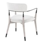 Savannah Contemporary Grey Wood and Fabric Chairs with Metal Accents (Set of 2) (Set of 2) 17 Savannah Contemporary Grey Wood and Fabric Chairs with Metal Accents (Set of 2) (Set of 2)
