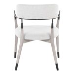 Savannah Contemporary Grey Wood and Fabric Chairs with Metal Accents (Set of 2) (Set of 2) 18 Savannah Contemporary Grey Wood and Fabric Chairs with Metal Accents (Set of 2) (Set of 2)