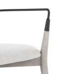 Savannah Contemporary Grey Wood and Fabric Chairs with Metal Accents (Set of 2) (Set of 2) 21 Savannah Contemporary Grey Wood and Fabric Chairs with Metal Accents (Set of 2) (Set of 2)