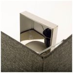 Scarlett II 6x19 Gray Base & Shade Wall Sconce