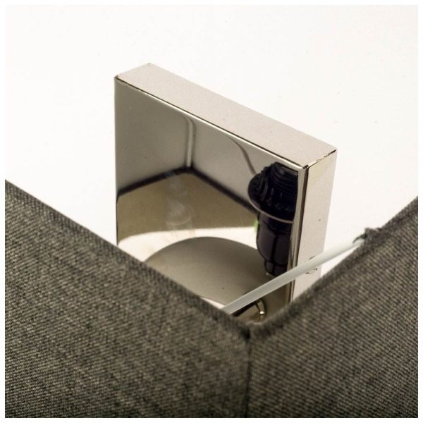 Scarlett II 6x19 Gray Base Shade Wall Sconce 1