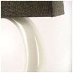 Scarlett II 6x19 Gray Base & Shade Wall Sconce