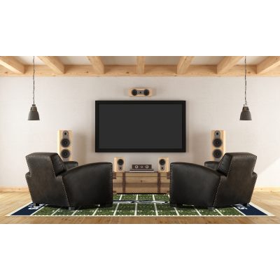 Seahawks 6x8 Homefield Football Field Area Rug