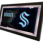 Seattle Kraken 15x26 Hockey Collector Mirror 4 Seattle Kraken 15x26 Hockey Collector Mirror