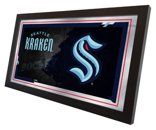 Seattle Kraken 15x26 Hockey Collector Mirror