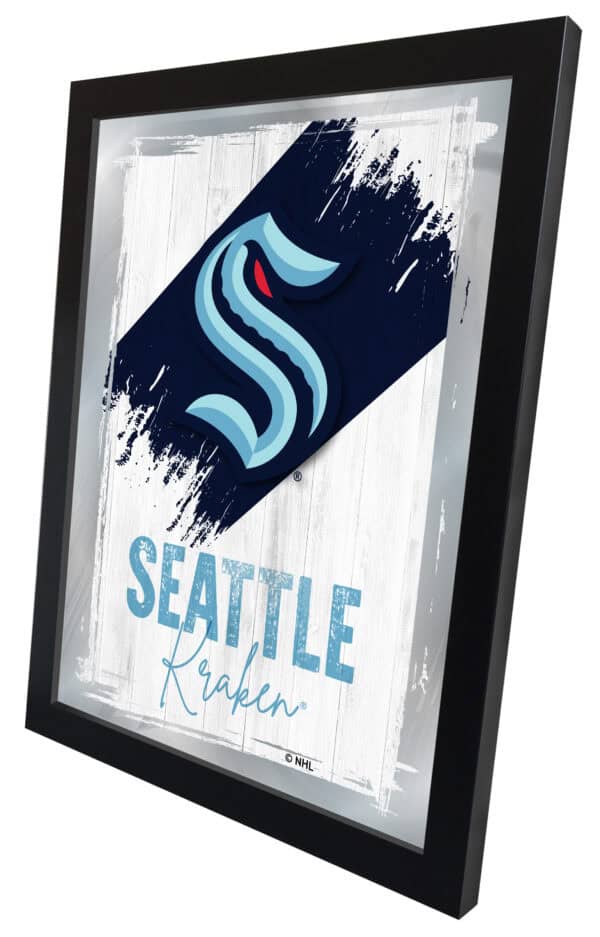 Seattle Kraken 17x22 Logo Wall Mirror Alternate