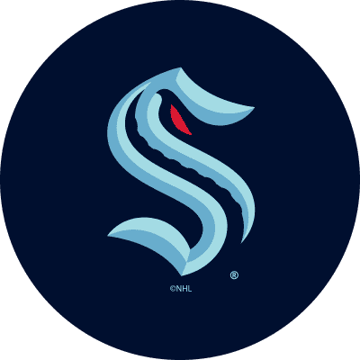 Seattle Kraken Chrome Bar Stool