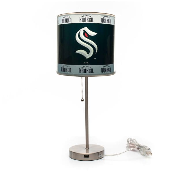 Seattle Kraken Chrome Lamp 1