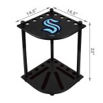 Seattle Kraken Corner Cue Rack 6 Seattle Kraken Corner Cue Rack