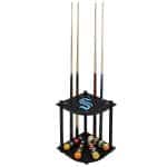 Seattle Kraken Corner Cue Rack 8 Seattle Kraken Corner Cue Rack