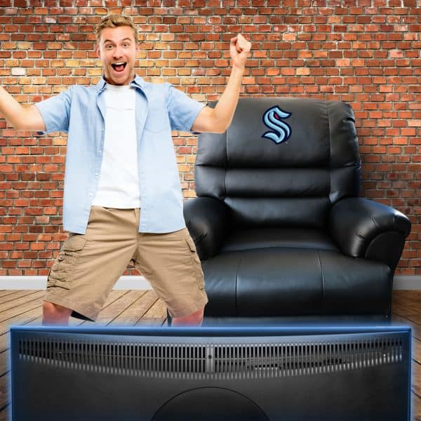 Seattle Kraken Import Sports Recliner 1