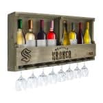 Seattle Kraken Reclaimed Wood Bar Shelf 6 Seattle Kraken Reclaimed Wood Bar Shelf