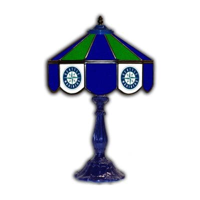 Seattle Mariners Tiffany Style Glass Table Lamp