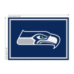 Seattle Seahawks 3x4 Spirit Area Rug Officially Licensed