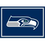 Seattle Seahawks 3x4 Spirit Area Rug Officially Licensed