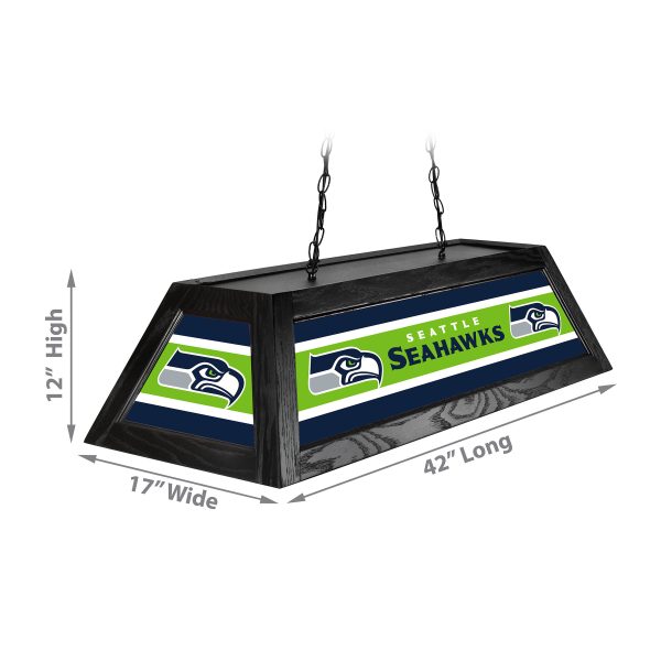 Seattle Seahawks 42 Inch Acrylic NFL Billiard Lamp 1