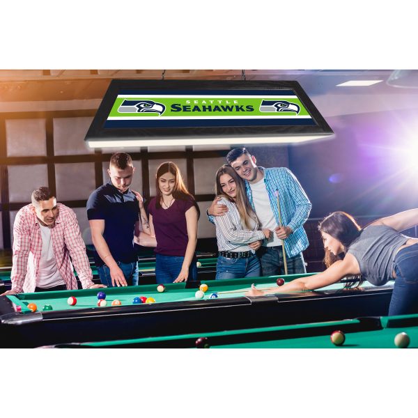 Seattle Seahawks 42 Inch Acrylic NFL Billiard Lamp 3