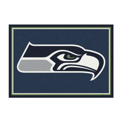 Seattle Seahawks 6x8 Spirit Area Rug Officially Licensed NFL