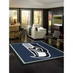 Seattle Seahawks 8x11 Spirit Area Rug Officially Licensed NFL