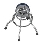 Seattle Seahawks Chrome Logo American Crafted Bar Stool
