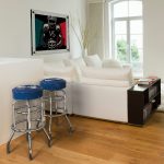 Seattle Seahawks Chrome Logo American Crafted Bar Stool