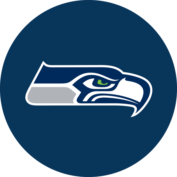 Seattle Seahawks Chrome Logo American Crafted Bar Stool 6