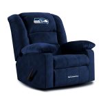 Seattle Seahawks Embroidered Microfiber Playoff Recliner Made in USA