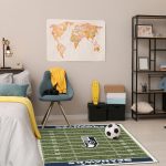 Seattle Seahawks Homefield 4x6 Football Field Area Rug