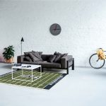 Seattle Seahawks Homefield 4x6 Football Field Area Rug