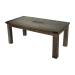 Seattle Seahawks Reclaimed Pine Coffee Table with Team Logo