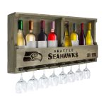 Seattle Seahawks Reclaimed Wood Bar Shelf