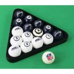 Seattle Seahawks Regulation Billiard Ball Set With Numbers