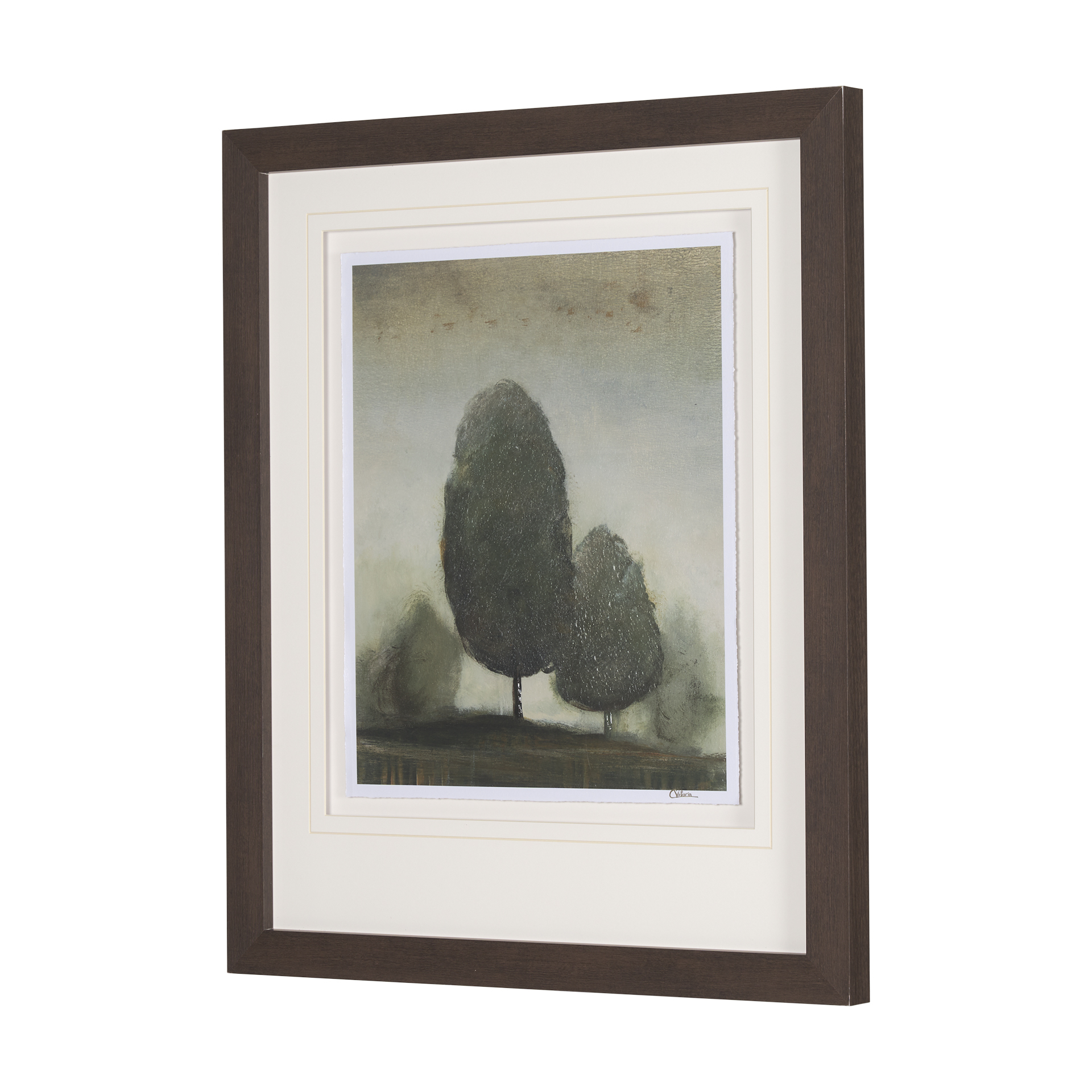 Secret Garden III by Mercana Studio a Hand Embelished Textured Framed Art Print Matted under Glass 3 Secret Garden III by Mercana Studio a Hand Embelished Textured Framed Art Print Matted under Glass - Image 3
