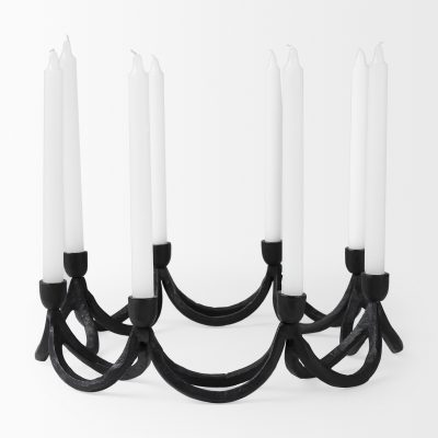 Seraph Round Candle Holder