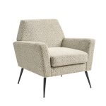 Sergei Harbor Geometric Pattern Mid-Century Modern Armchair 6 Sergei Harbor Geometric Pattern Mid-Century Modern Armchair