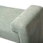Severin Sage Chenille Modern Upholstered Bauhaus Bench 10 Severin Sage Chenille Modern Upholstered Bauhaus Bench