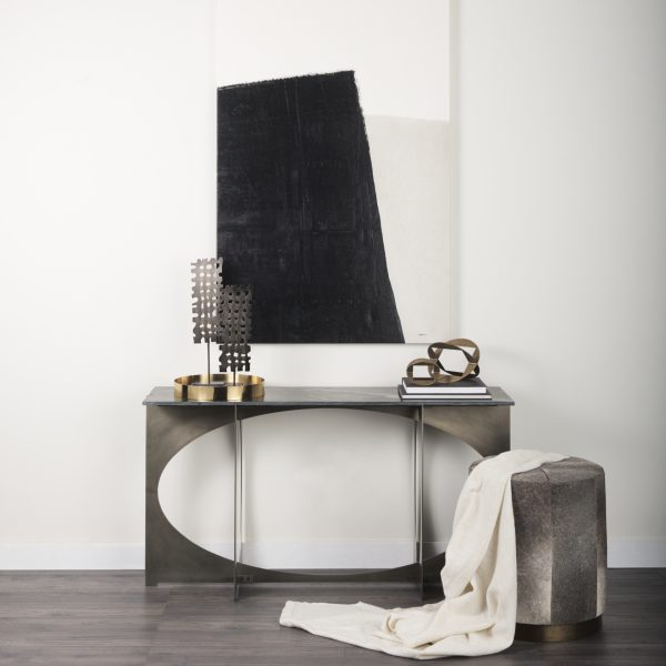 Shaw II Large 5L x 3W Gray Rectangular Decorative Object 4