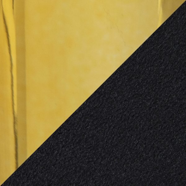 Shiraz Gold and Black Velvet Contemporary Accent Chair 8